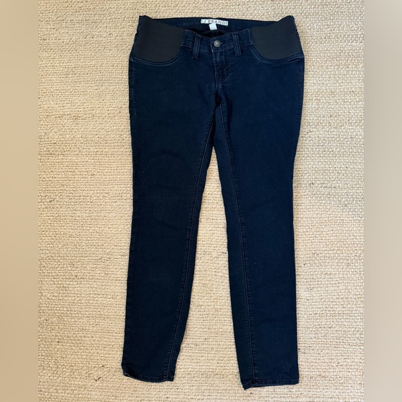 J Brand “Mama J” dark blue Olympia maternity jeans - size 28 - Picture 1 of 6
